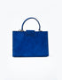 SUEDE STATEMENT HANDBAG